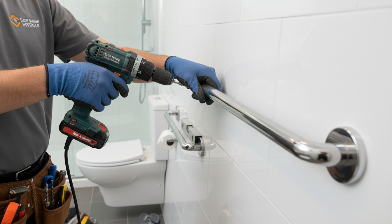 Grab Bar Installation for Seniors